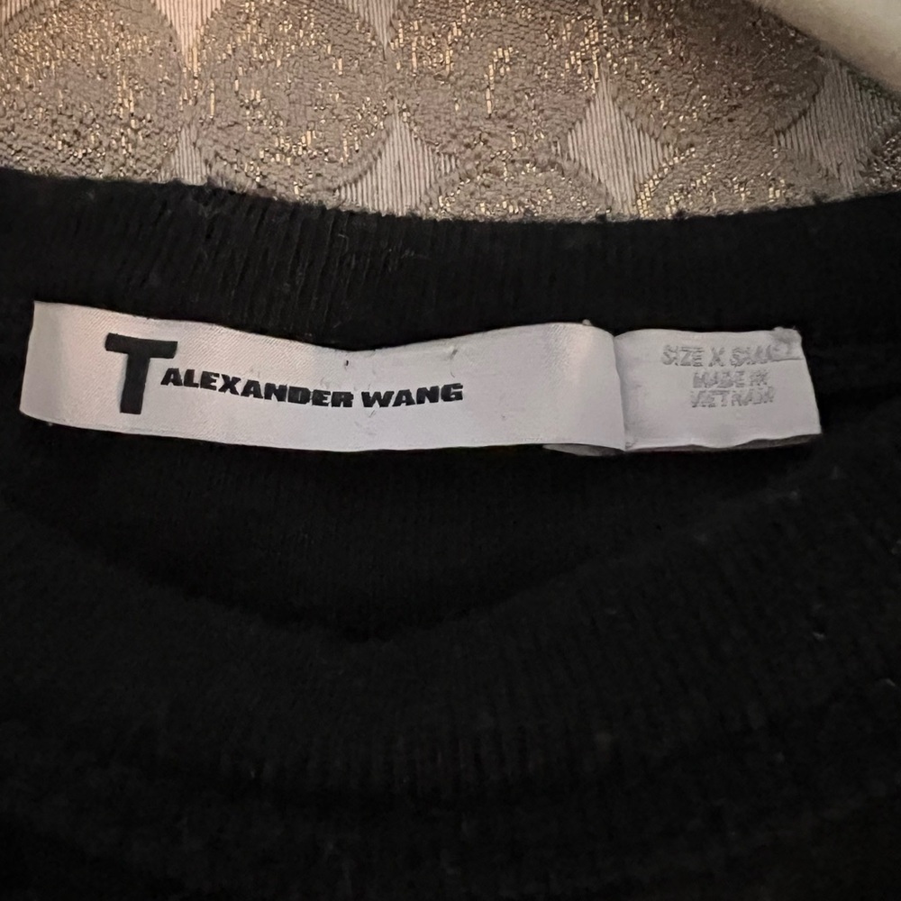 T ALEXANDER WANG Black Sleeveless Top Size XS - Picture 6 of 10